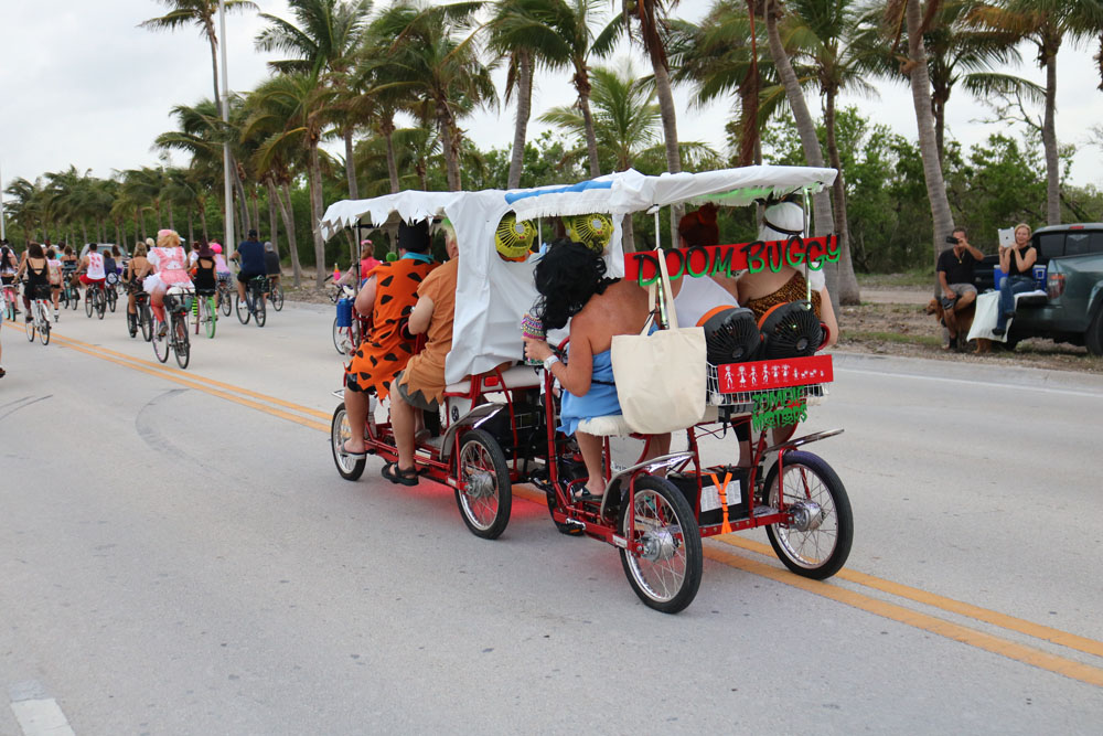 Zombie Bike Ride 2017 photo - Duval Street, Key West